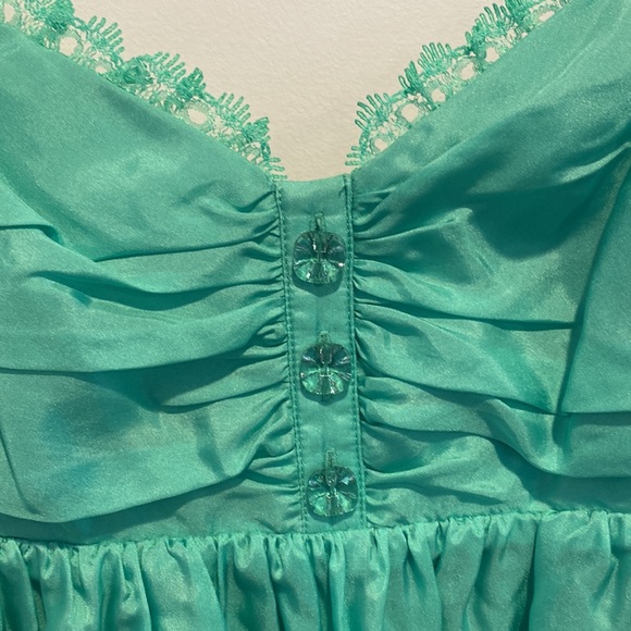 Betsey Johnson silk dress. - Picture 2 of 4